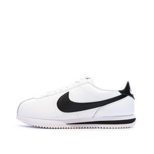Baskets Blanc/Noir Homme Nike Cortez vue 0