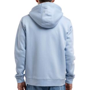 Sweat Zippé Bleu Clair Homme Teddy Smith Giclass 30J vue 0