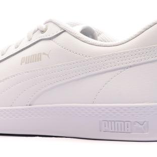 Baskets Blanche Femme Puma Smash V2 vue 7