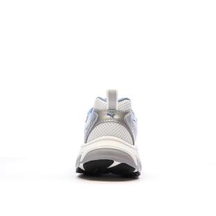 Baskets Blanches/Bleu Enfant Puma Morphic vue 3
