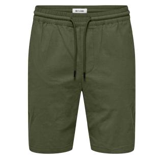 Short Vert Homme Only & Sons Capri pas cher