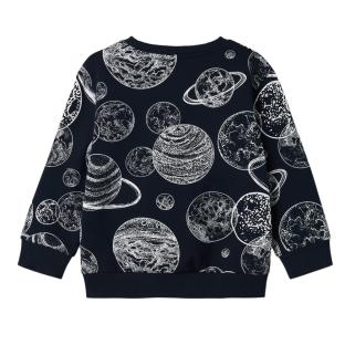 Sweat Marine Garçon Name it Daim Nasa vue 2