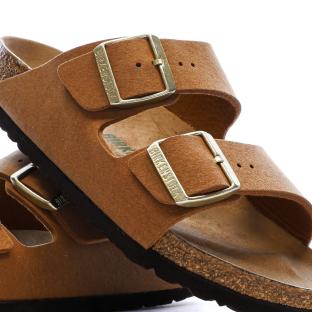 Sandales Brun clair Mixte Birkenstock Arizona vue 0