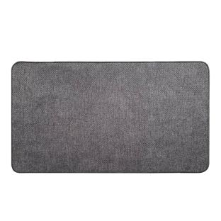 Tapis Gris Luance 45x80cm Velours pas cher