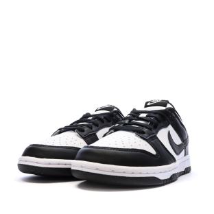 Dunk Low Baskets Blanches/Noires Femme Nike vue 6