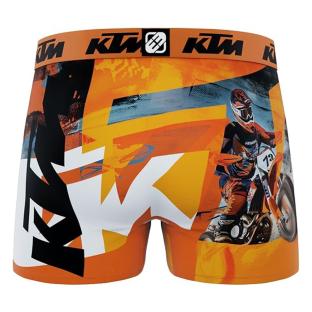 Boxers negros/naranjas para hombre KTM Moto Cross ver 0