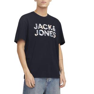 T-Shirt Noir Homme Jack & Jones Bryan vue 0