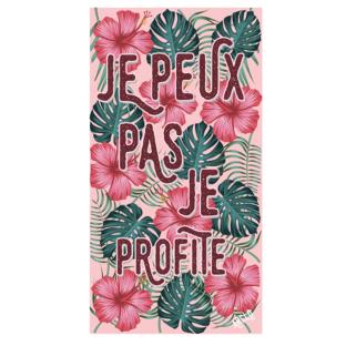 Serviette Rose/Vert Mixte Arclo Profite pas cher