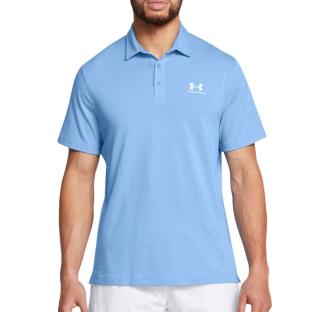 Polo Bleu Homme Under Armour 1386608 pas cher