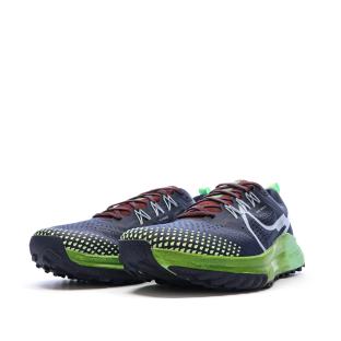 Chaussure trail Marine/Vert Homme Nike React Pegasus vue 6