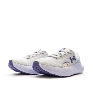 Chaussures de Running Gris Femme Under Armour Charged Surge 4 vue 6