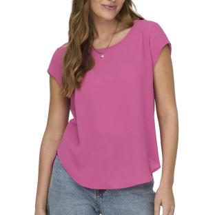 T-shirt Rose Femme Only Onlvic pas cher