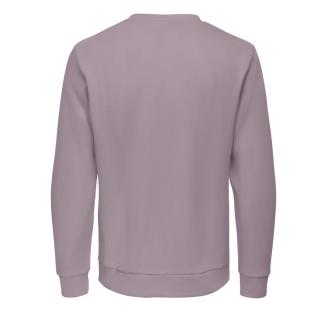Sweat Mauve Homme Only & Sons Chase vue 2