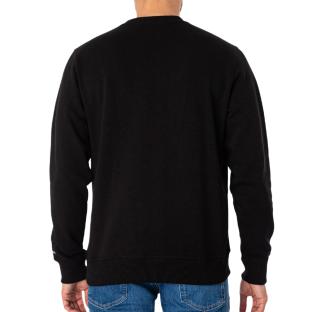 Sweat Noir Homme Calvin Klein Jeans Essential Bright vue 2