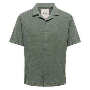 Chemise Kaki Homme Only & Sons Strev vue 0