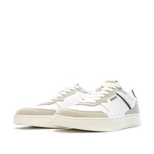 Baskets Blanches/Beige/Marine Homme Ruckfield Eliss RUCIC008M vue 6