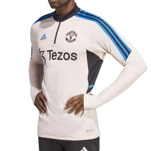 Manchester United Sweat Training Rose Homme Adidas 22/23 pas cher