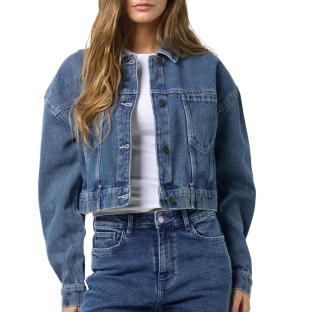 Veste Bleu Femme Noisy May Ronja vue 0
