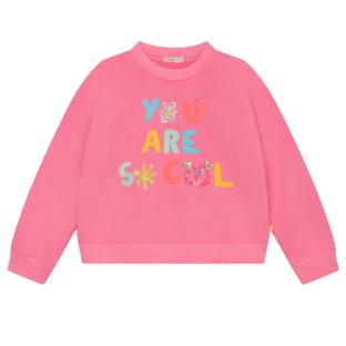 Sweat Rose Bébé Billieblush U20097 vue 0