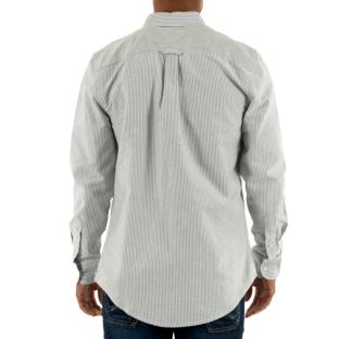 Chemise Rayures Vert/Blanc Homme Tommy Hilfiger Slim Stripes vue 0