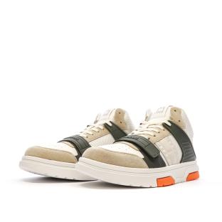 Baskets Beige/Kaki Homme Tommy Hilfiger The Brooklyn Urban vue 6