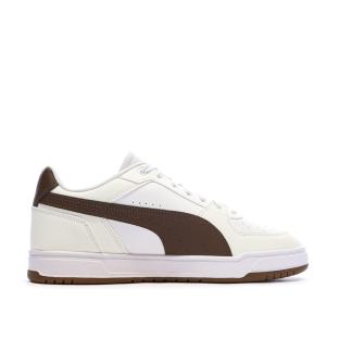 Puma Caven III Men’s White/Dark Brown Trainers Photo of the Espace des Marques %store% store - view of %key%