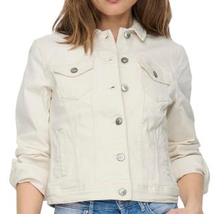 Veste en Jean Blanche Femme Only Tia Dnm vue 0