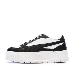 Baskets Blanches/Noires Femme Puma Karmen 397461 pas cher