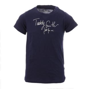 T-shirt Marine Fille Teddy Smith Tifar pas cher