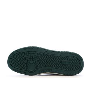Baskets Blanches/Vertes Foncés Homme Puma Doublecourt03 vue 0