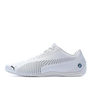 Baskets blanches Homme Puma BMW Drift Cat 5 Ultra II pas cher