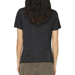 T-shirt Noir Femme Only Lucy vue 0