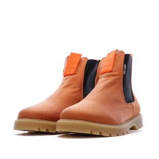 Bottines Orange Fille Pare Gabia Basile vue 0
