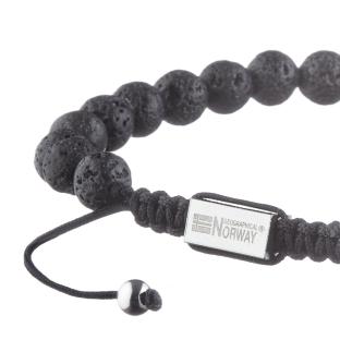 Perlenarmband Schwarz/Braun Herren Geographical Norway 315049 Ansicht 0