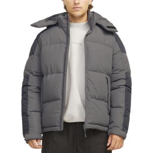 Doudoune Grise Homme Jack & Jones Caero pas cher