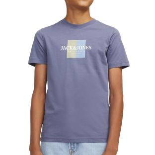 T-shirt Bleu Garçon Jack & Jones Jorfre pas cher