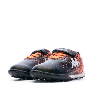 Chaussures de Foot Noir/Orange Garçon Kappa Willy vue 4