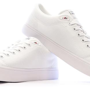 Baskets Blanches Homme Tommy Hilfiger Th Hi Vulc Low Core vue 7