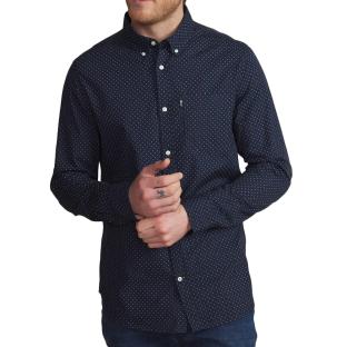 Chemise Marine à pois Homme TBS WALIDCHE vue 0