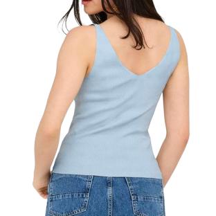 Débardeur en Maille Bleu Clair Femme JDY Nanna 15180497 vue 0