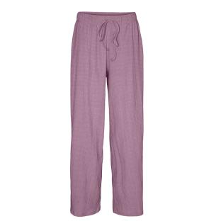 Pantalon Fluide Mauve Femme Vero Moda Luna pas cher