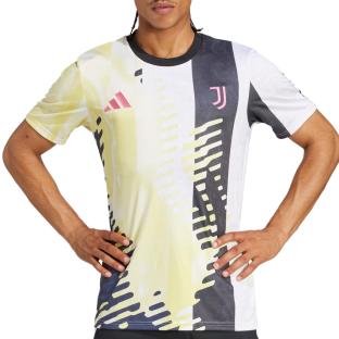 Juventus Maillot Training Jaune/Noir Homme Adidas 24/25 vue 0