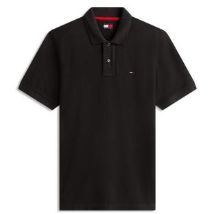 Polo Noire Homme Tommy Hilfiger Regular vue 0