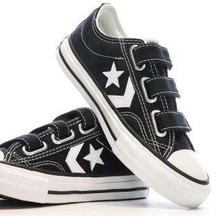 Baskets Noires Garçon Converse Star Player 76 vue 7