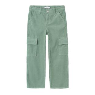 Pantalon Vert Fille Name it Bella pas cher