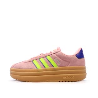 Baskets Roses Femme Adidas Vl Court Bold IH8089 pas cher