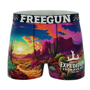 Boxer Bleu/Violet Garçon Freegun Désert vue 0