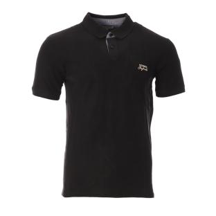 Polo Noir Homme Lee Cooper Opan pas cher