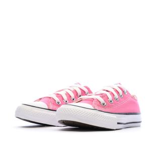 Baskets Roses Fushia Fille Converse Chuck Taylor 3J238C vue 0