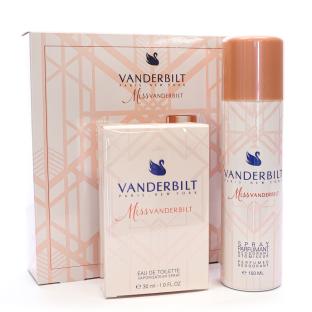 Coffret Eau de toilette + Déodorant Gloria Vanderbilt Miss pas cher